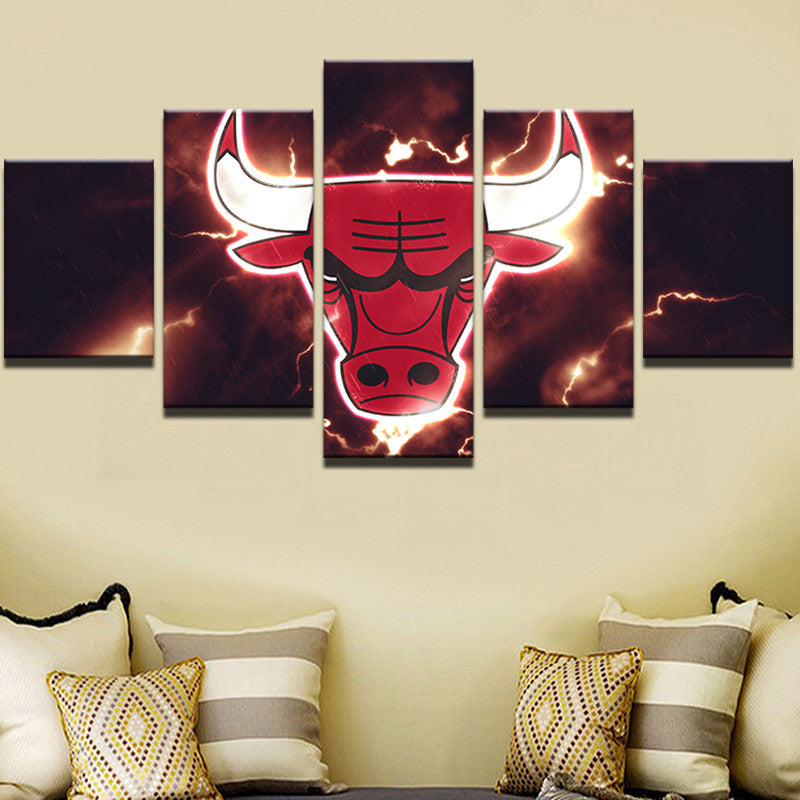 Chicago Bulls Canvas Print - The Force Gallery