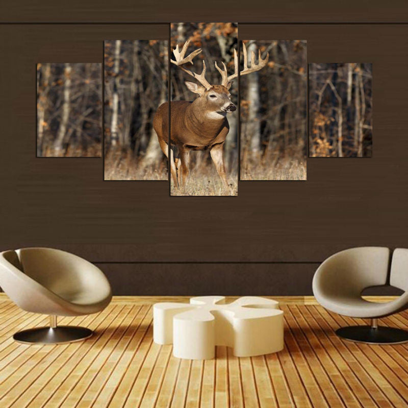Huge Buck Deer Wildlife Canvas - The Force Gallery