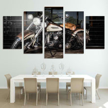 Harley Davidson Motorcylcle Canvas Headlights - The Force Gallery