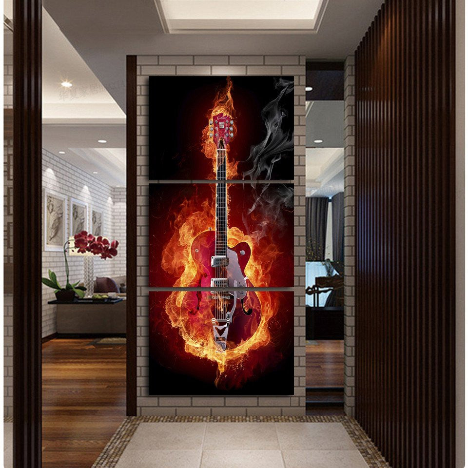 Guitar Flames - The Force Gallery