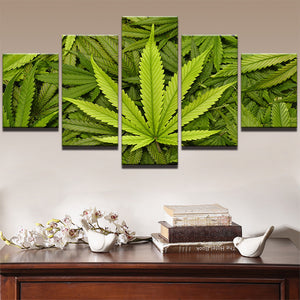 Marijuana Hemp Canvas - The Force Gallery