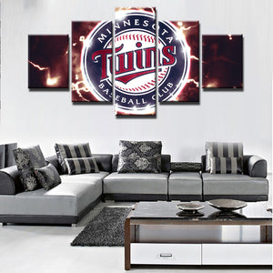 Minnesota Twins Baseball Canvas - The Force Gallery