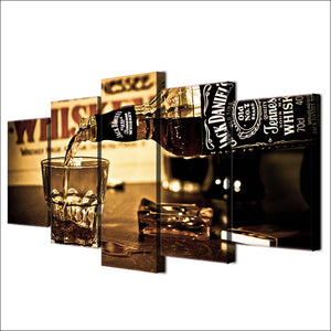 Jack Daniels Whiskey Canvas - The Force Gallery