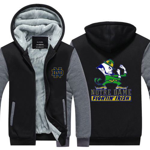 Notre Dame Jacket, Notre Dame Fighting Irish Pullover, Notre Dame Varsity  Jackets, Fleece Jacket