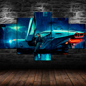 Bladerunner 2049 Movie Five Piece Canvas Wall Art Home Decor Multi Panel 5