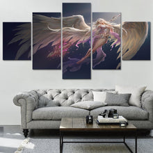 Angel Beautiful Fantasy Five Piece Large Framed Canvas Print Home Decor Art 5 - The Force Gallery