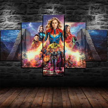 Avengers Endgame Movie Five Piece Canvas Wall Art Home Decor - The Force Gallery