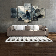Firefighter Hero Rubble Five Piece Canvas - The Force Gallery